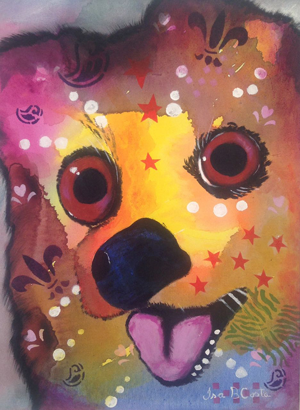Cachorrinho - 30 x 40 - AST - 2017